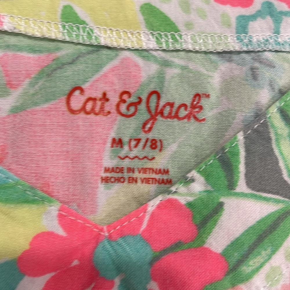 A dress from Cat and Jack that fits girls 7-8 years old. Good for any occasion. - Picture 2 of 4